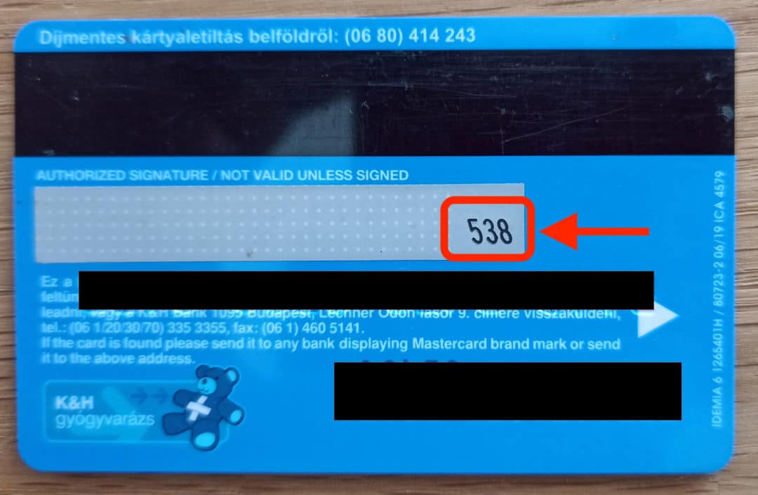 CVC kód és CVV kód - Hol is található a bankkártyán?