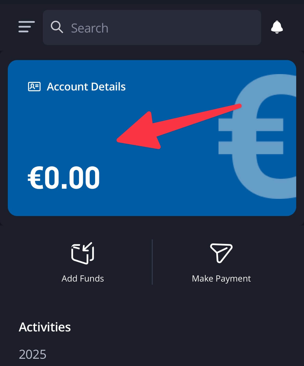 etoro euro banki adatok elerese