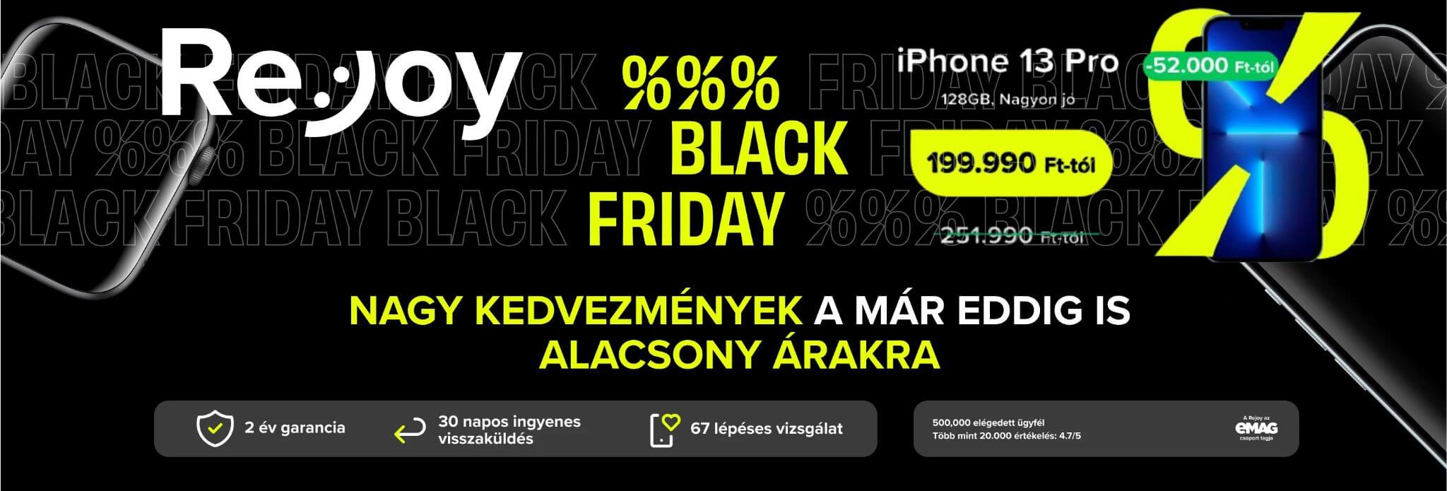 rejoy black friday banner